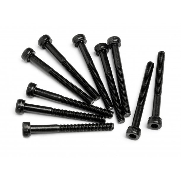CAP HEAD SCREW M3x30 (10pcs) 2.5mm Hex Socket HPI Reservedele Holte